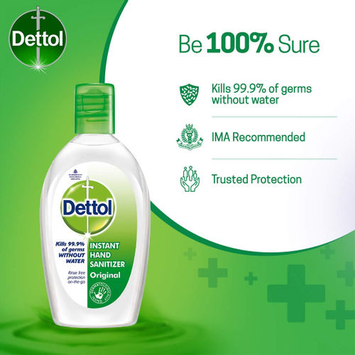 Dettol Instant Hand Sanitizer Liquid Gel