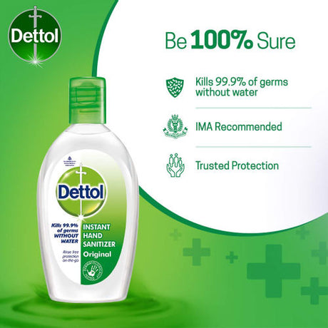 Dettol Instant Hand Sanitizer Liquid Gel