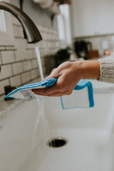 Aluminium Flat Damp Mop Microfiber Refill, 45 cm ( Fits in 35/45 cm Frame )