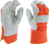 Industries Leather Double Palm Split Gloves - Color may Vary, 10 Inch