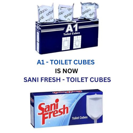 Sani Fresh A1 Toilet Cubes, 300g ( 25g x 12 Cube ), 1 Pack