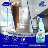 Crew All Purpose Household & Glass Cleaner, 500 Ml
