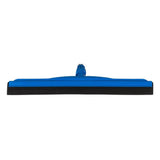 DB18 Heavy Duty Double Blade Plastic Floor Wiper , 18" (45cm) With Colour Code