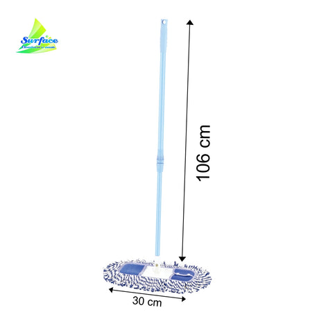 DC210 Dry Mop With 105 cm Telescopic Ms Handle