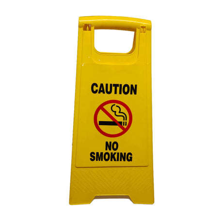 Caution Signage Board, Yellow , 61 × 30 × 4 cm ( 0.525 kg )