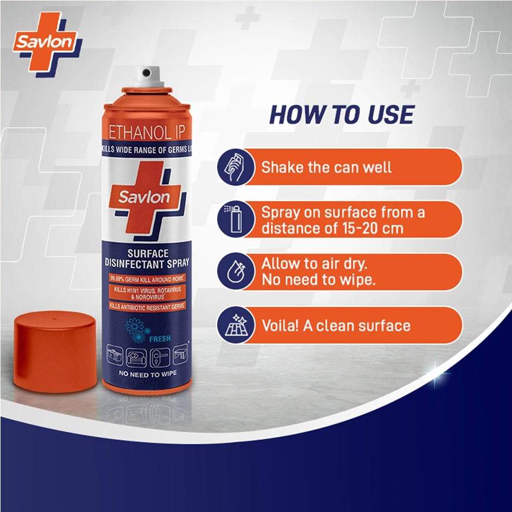 Savlon Surface Disnfectant Spray 230ml/170g