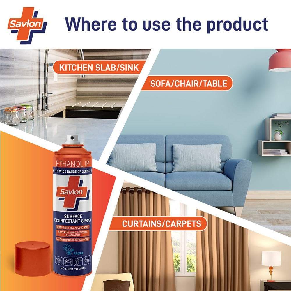 Savlon Surface Disnfectant Spray 230ml/170g