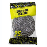 Steelo Brite Steel Scourer Scrubber , 1 Pcs , 25 g / Pc