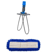 Bolt Dry Mop With Premium Acrylic Refill + Foldable Plastic Frame, 24" ( 60cm )