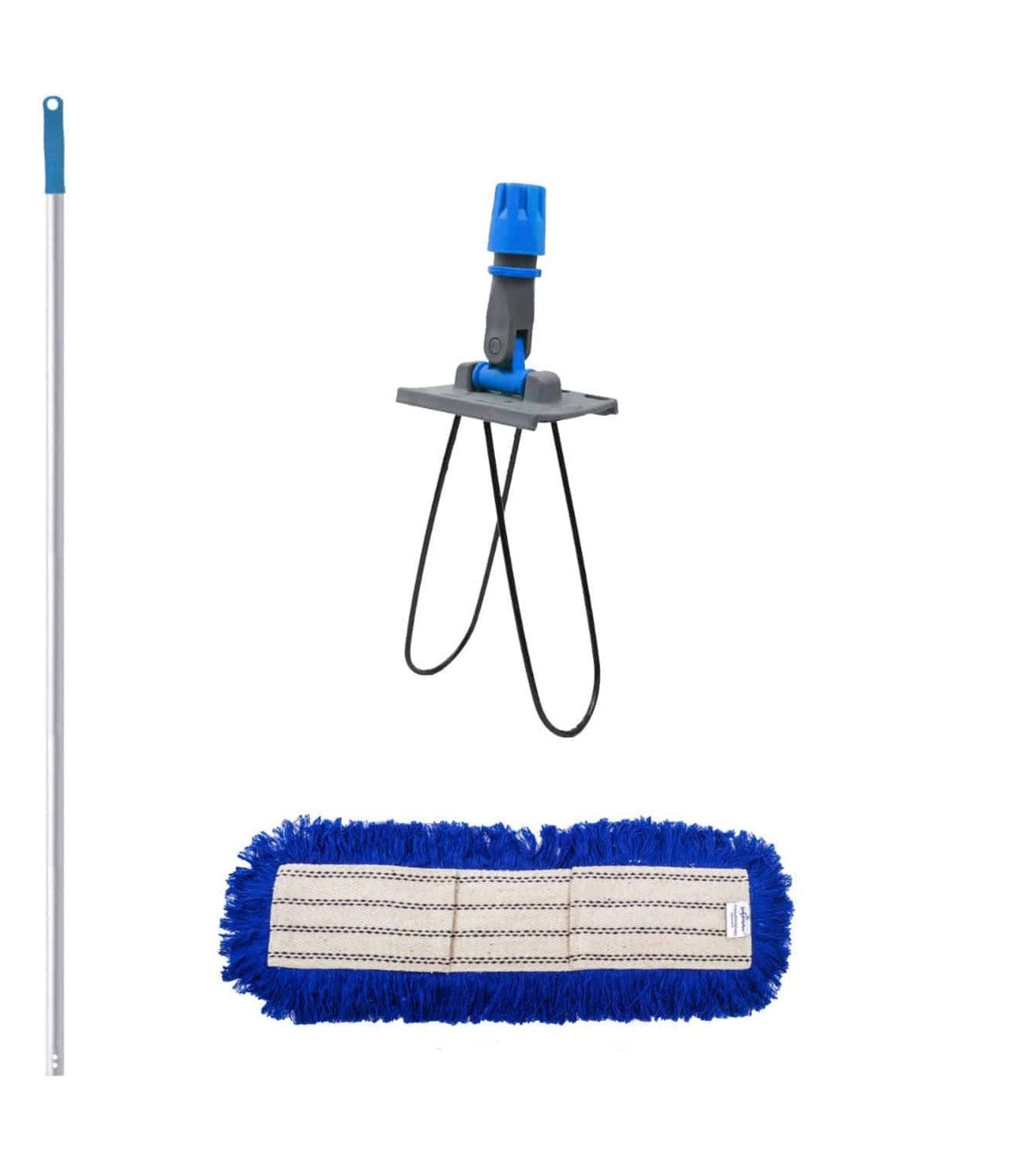 Bolt Dry Mop With Premium Acrylic Refill + Foldable Plastic Frame, 24" ( 60cm )