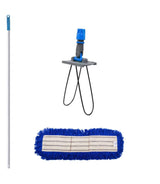 Bolt Dry Mop With Premium Acrylic Refill + Foldable Plastic Frame, 24" ( 60cm )
