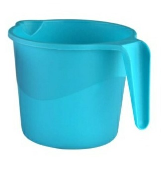 Samy Virgin Plastic Unbreakable Mug, Multicolour, 1 L