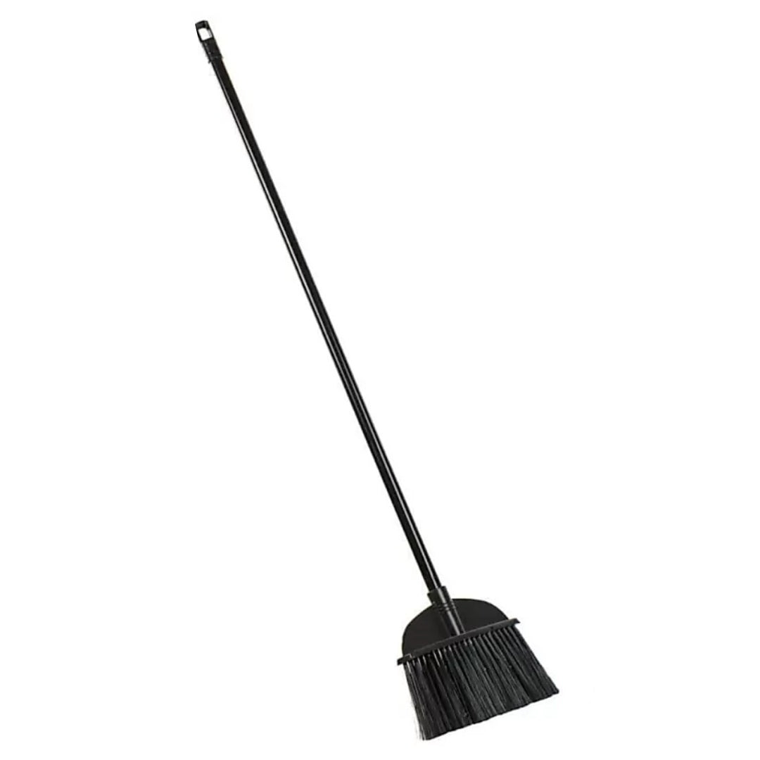 36-1/2" Lobby Broom with Stiff Polypropylene Bristles, with Handle