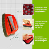 Scotch-Brite Bathroom Handle Scrubber Brush - Tough (Multicolour ,Pack of 1 piece)