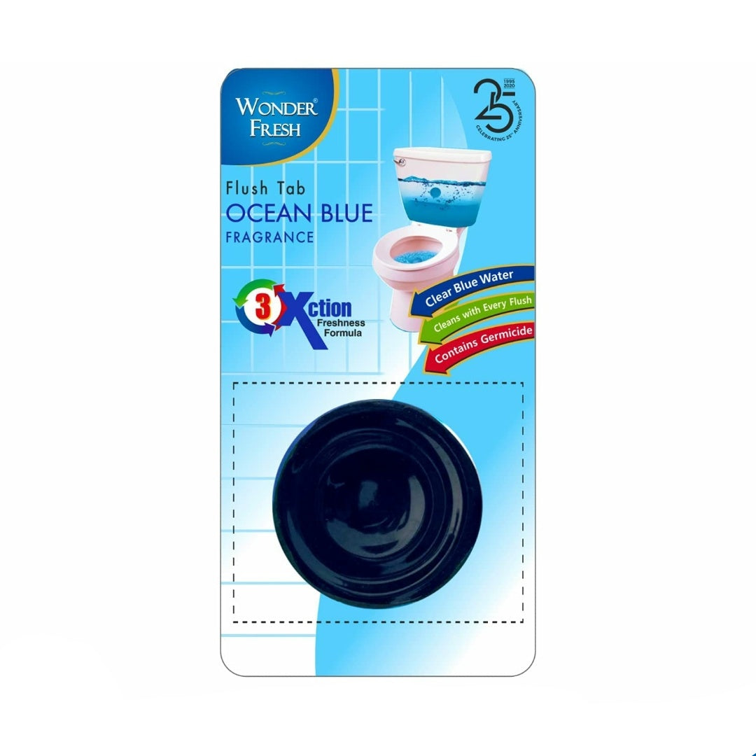 Ocean Blue Flush Tab with Original Pine Fragrance