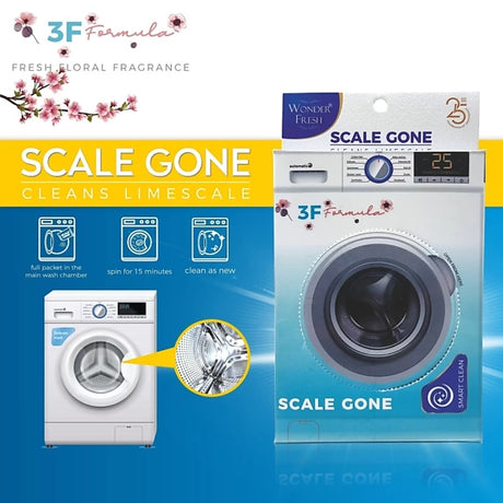 Scale Gone - Washing Machine Premium De-scaler | Top & Front Washing Machine Drum/Tub Cleaner, 100 g