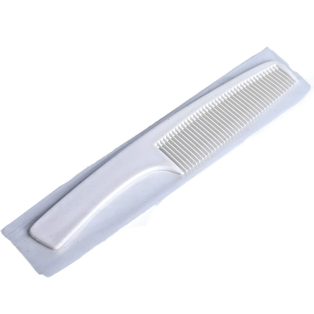 White Disposable Comb, 19 x 3.5 cm, 100 pcs