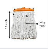 Tiga Regular T Mop, Flat Kotak, 200g Yarn