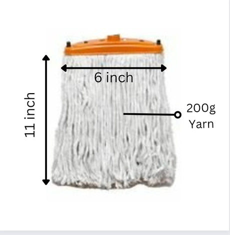 Tiga Regular T Mop, Flat Kotak, 200g Yarn