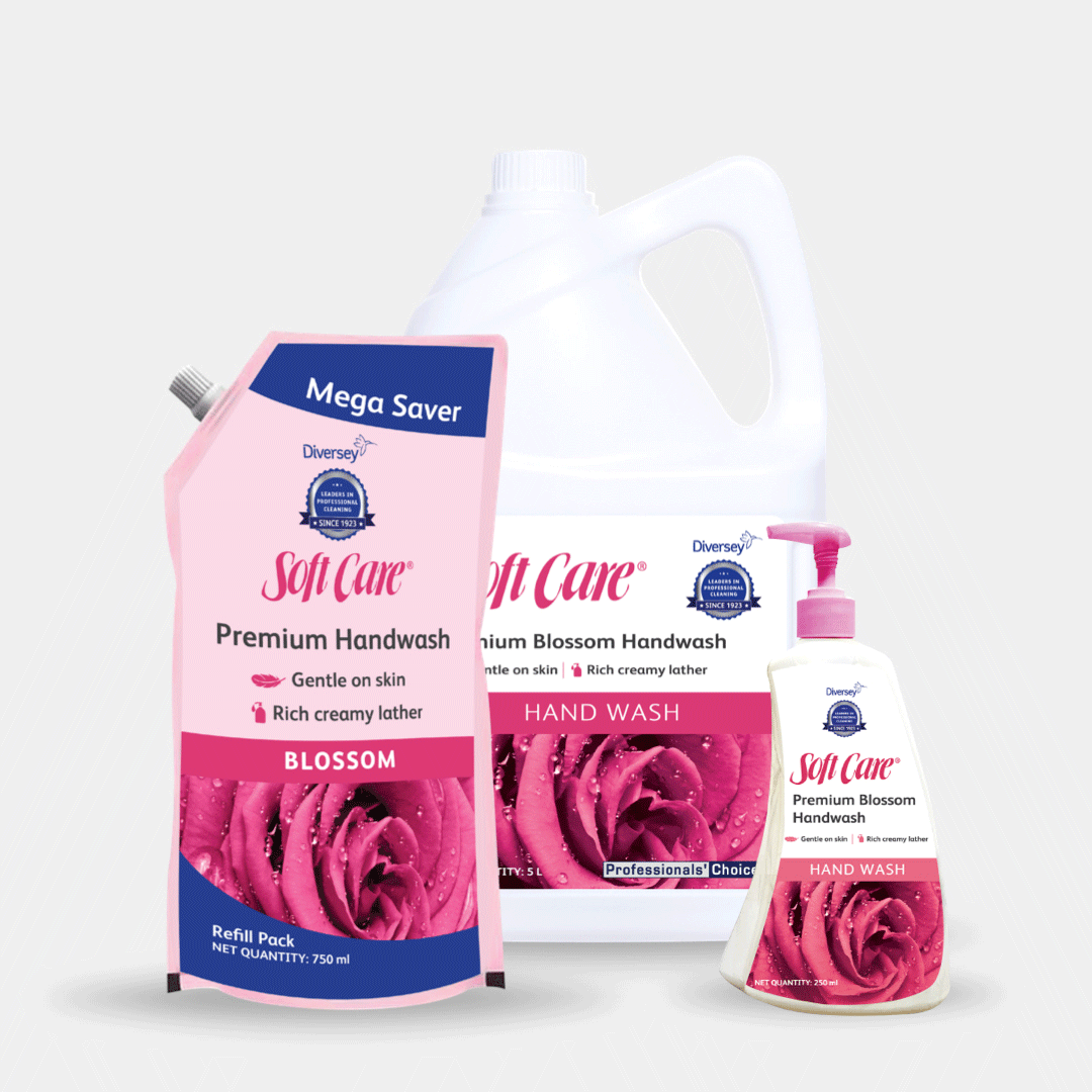 Softcare Blossom Liquid Handwash Refill Pack, 5 L