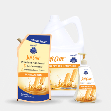 Soft Care Sandalwood Liquid Handwash, 5 L