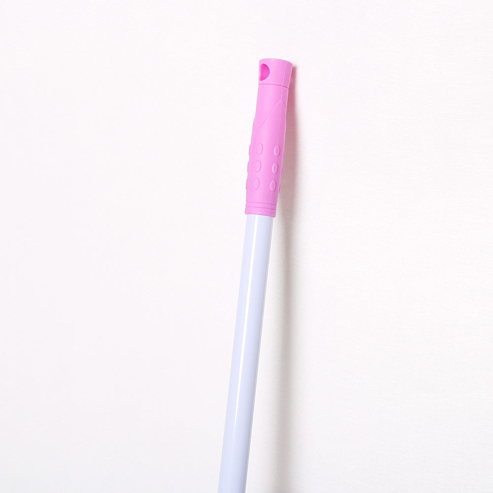 Dot Microfiber Imported Twist Mop With MS Colourful Handle, Multicolour