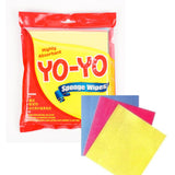 YoYo Sponge Wipes, Pack of 3 Pcs