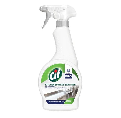 Cif Kitchen Surface Sanitiser 450ml