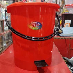 SLP Paddle Foot Press Dustbin, Virgin Plastic