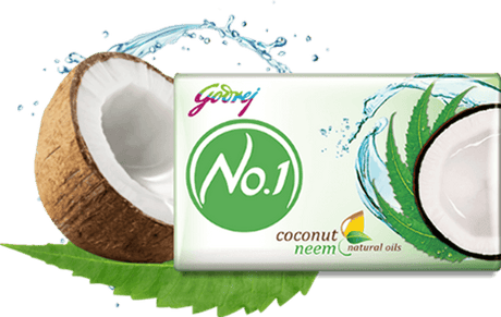 Godrej No 1 Soap, 100g x 5 Pcs. ( 1 Set )