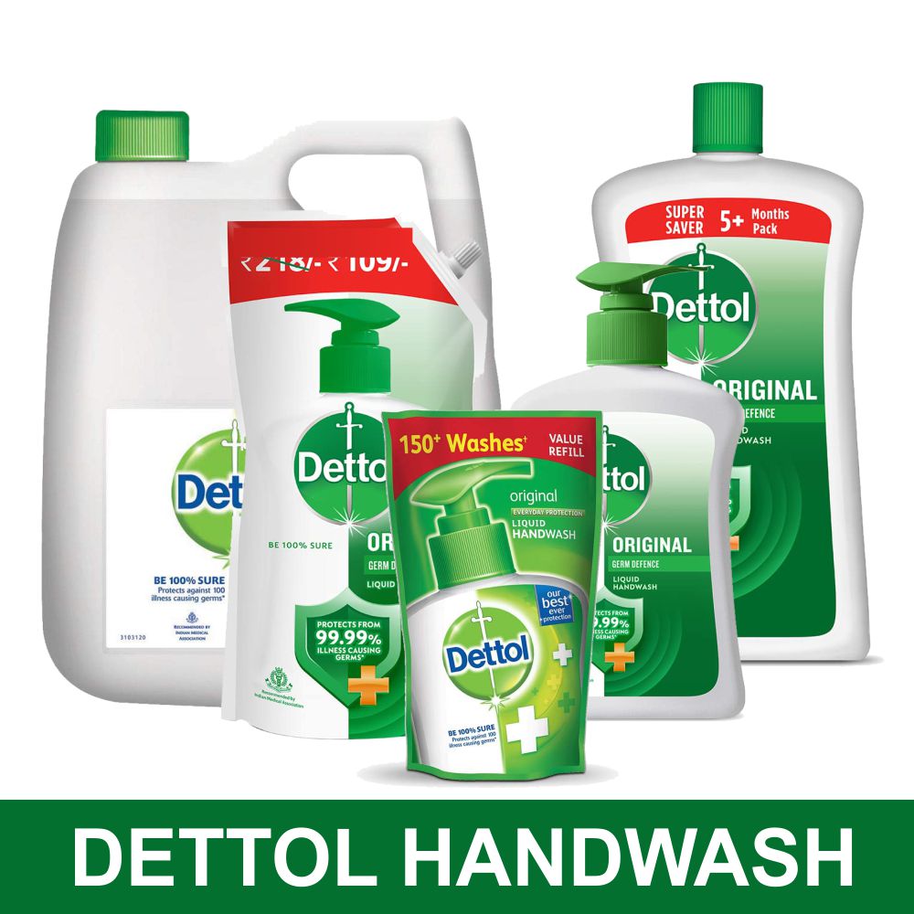 Dettol Original Germ Protection Handwash Liquid Soap