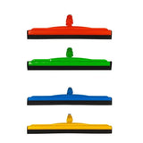 DB18 Heavy Duty Double Blade Plastic Floor Wiper , 18" (45cm) With Colour Code