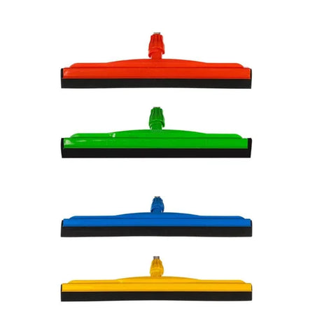 DB18 Heavy Duty Double Blade Plastic Floor Wiper , 18" (45cm) With Colour Code
