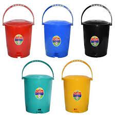 SLP Paddle Foot Press Dustbin, Virgin Plastic