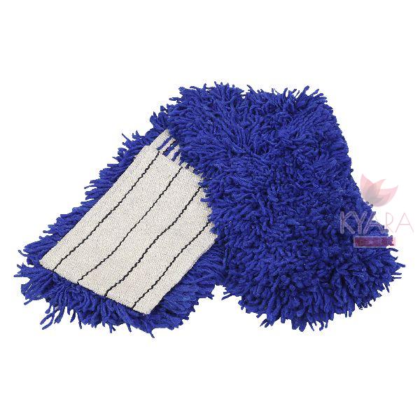 Refill of Wave Dry Mop Woolen Refill for Non Foldable Frame With Tie Lace