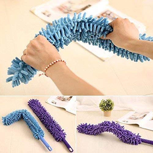Flexible Multipurpose Foldable Fan Duster, Multicolour, 1 Pc