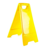 Caution Signage Board, Yellow , 61 × 30 × 4 cm ( 0.525 kg )