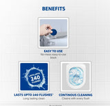 Harpic Flushmatic In-cistern Toilet Cleaner Blocks, Marine , 50 G X 2 Pcs (100G)