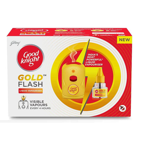 Good Knight Gold Flash Combi, Mosquito Repellent ,1 Machine + 1 Refill ( 45 ml )