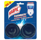 Harpic Flushmatic In-cistern Toilet Cleaner Blocks, Marine , 50 G X 2 Pcs (100G)