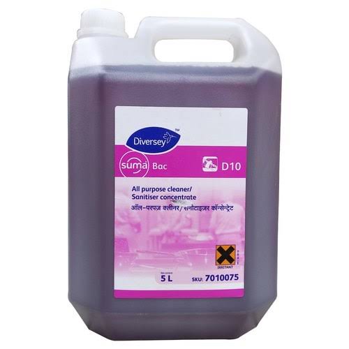 Suma Bac D10 - All Purpose Cleaner / Sanitizer Conc., 5 L
