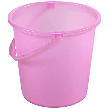Frosty Virgin Plastic Bucket, Multicolour