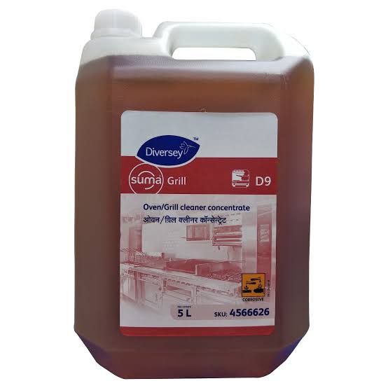 Suma Grill D9 - Oven/Grill Cleaner Conc., 5 L
