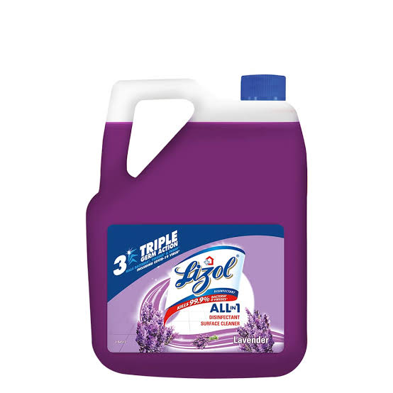 Lizol All In 1 Disinfectant Surface & Floor Cleaner, 5 L