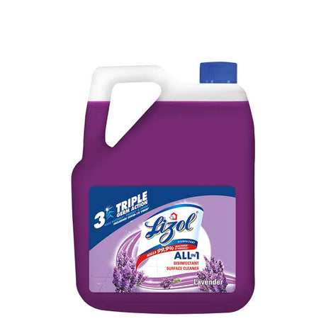 Lizol All In 1 Disinfectant Surface & Floor Cleaner, 5 L
