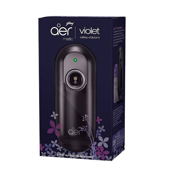 Aer Matic Automatic Air Freshener With Dispenser & Refill, 225 ml