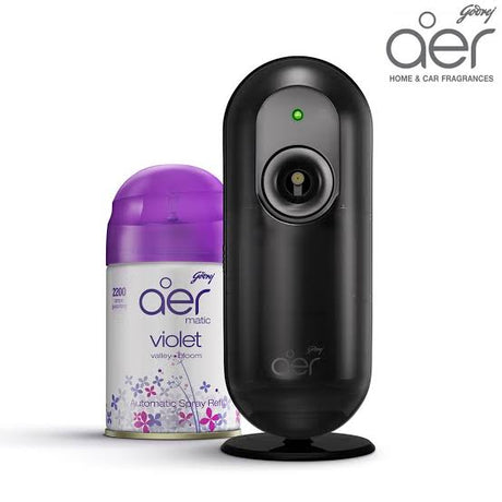 Aer Matic Automatic Air Freshener With Dispenser & Refill, 225 ml