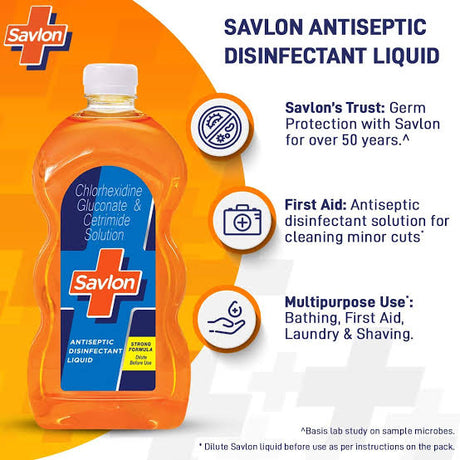 Savlon Antiseptic Liquid, 1 L