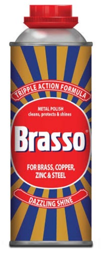 Brasso Metal Polish For Brass, Copper, Zinc & Steel