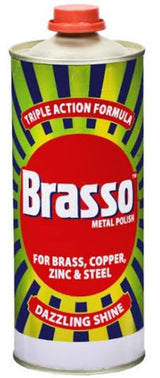 Brasso Metal Polish For Brass, Copper, Zinc & Steel